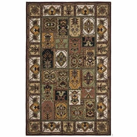 SAFAVIEH 9 Ft. x 12 Ft. Large Rectangle- Traditional Classic Assorted Hand Tufted Rug CL386A-912